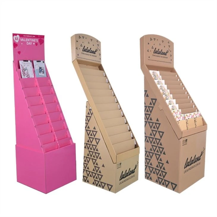 Greeting Card Floor Display Rack